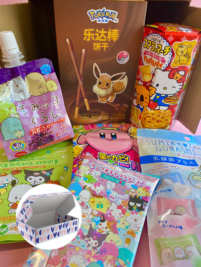 Japanese Snack Bundle - kawaii Characters 💖 - 7 items