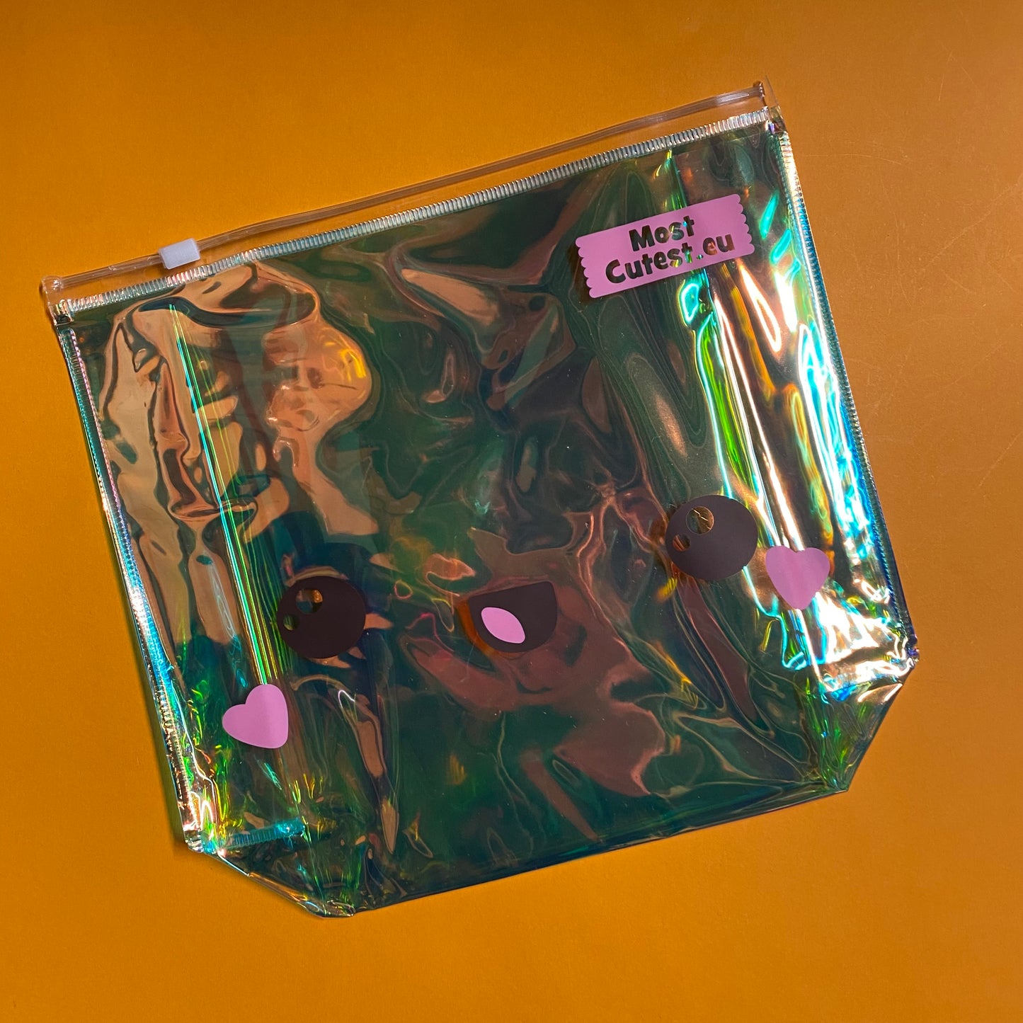 Kawaii Garage/Faulty Sale 🧡👑 1 x Holographic Pouch (#39)