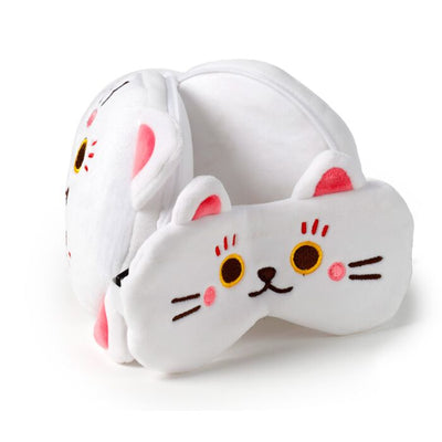Reiskussen & Slaapmasker - Maneki Neko