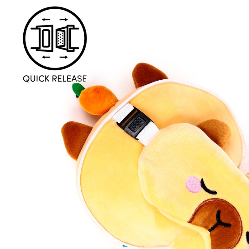 Reiskussen & Slaapmasker - Capibara