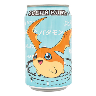 Ocean Bomb Digimon Sparkling Water - Lemon