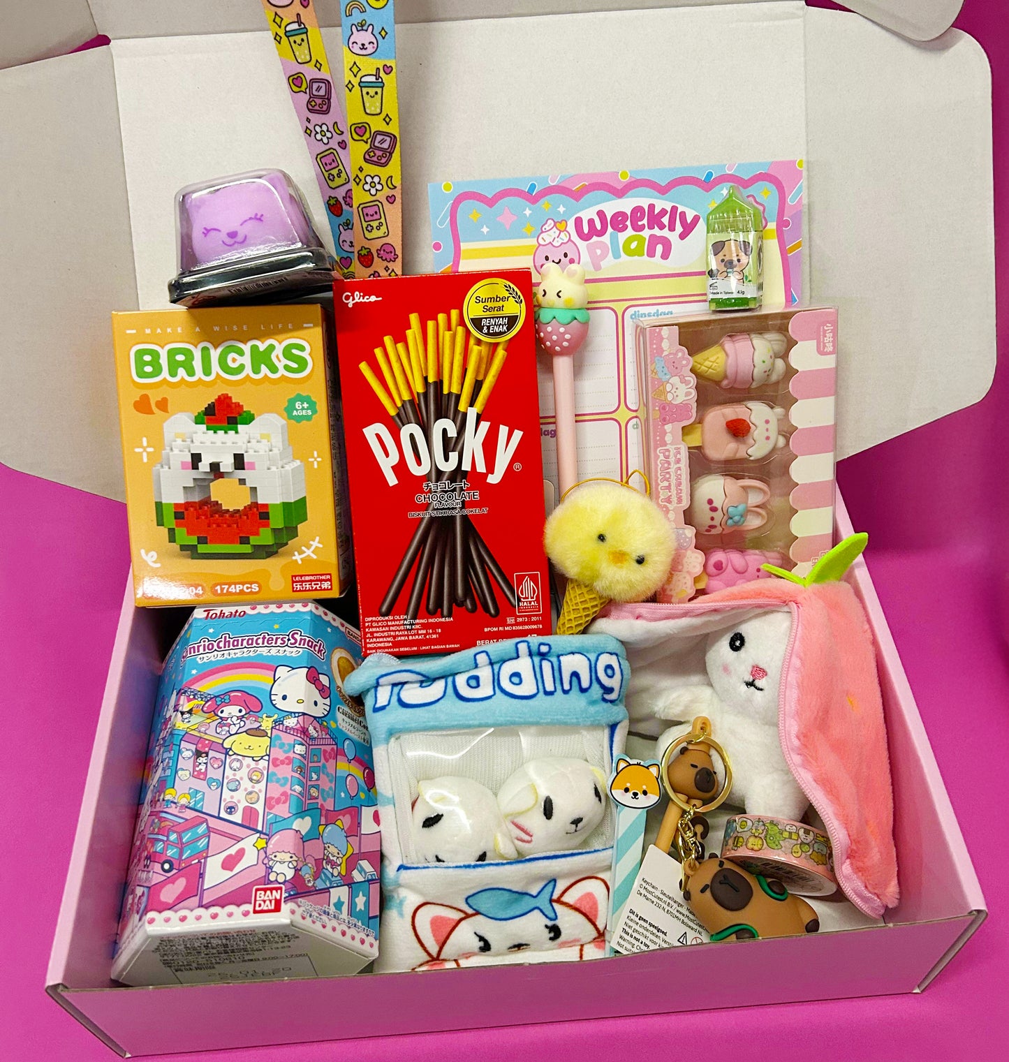 Kawaii Festival Surprise Box 2025 🌈✨ - 50% korting! (15 items)