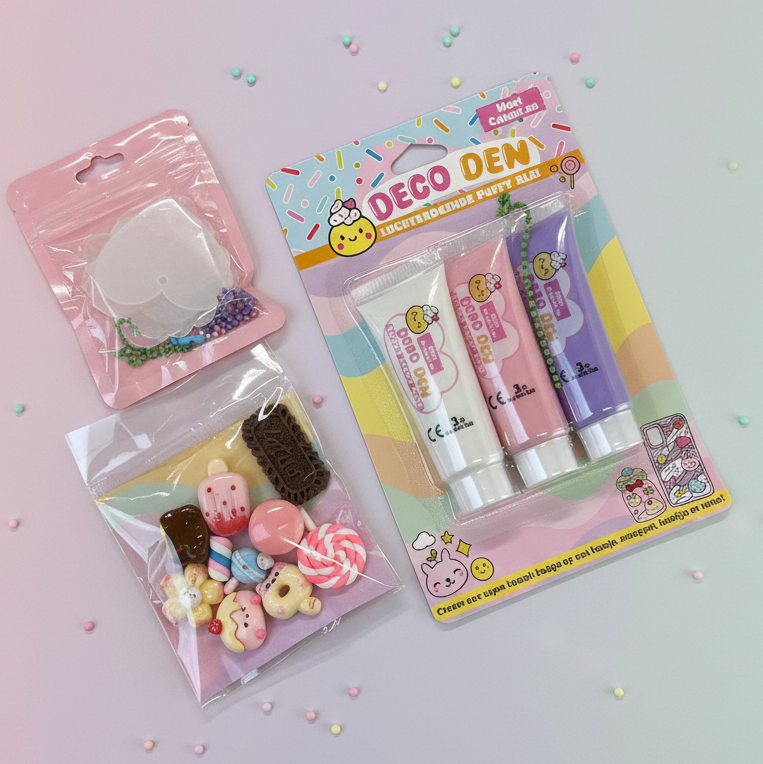 DIY Kawaii Deco Den + Keychains - Stel zelf samen!