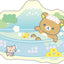 Mini Briefpapierset - Rilakkuma Cat Public Bathhouse - Blue