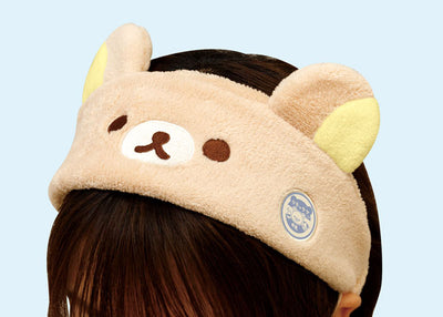 Rilakkuma Skincare Headband - Cat Public Bathhouse