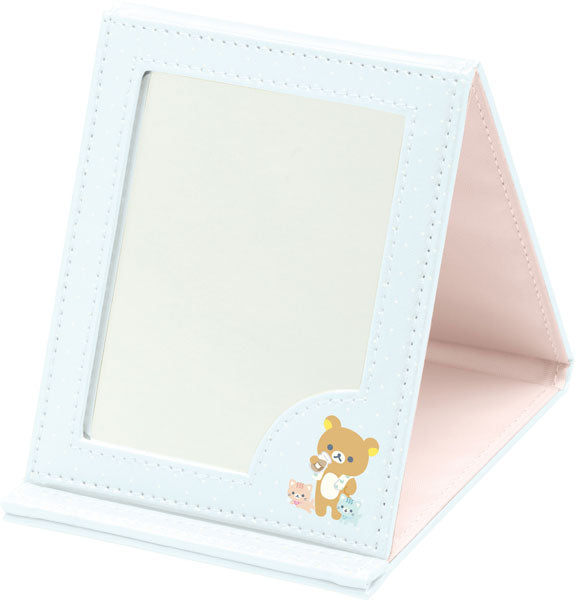 Rilakkuma Folding Mirror - Cat Public Bathhouse