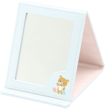Rilakkuma Folding Mirror - Cat Public Bathhouse