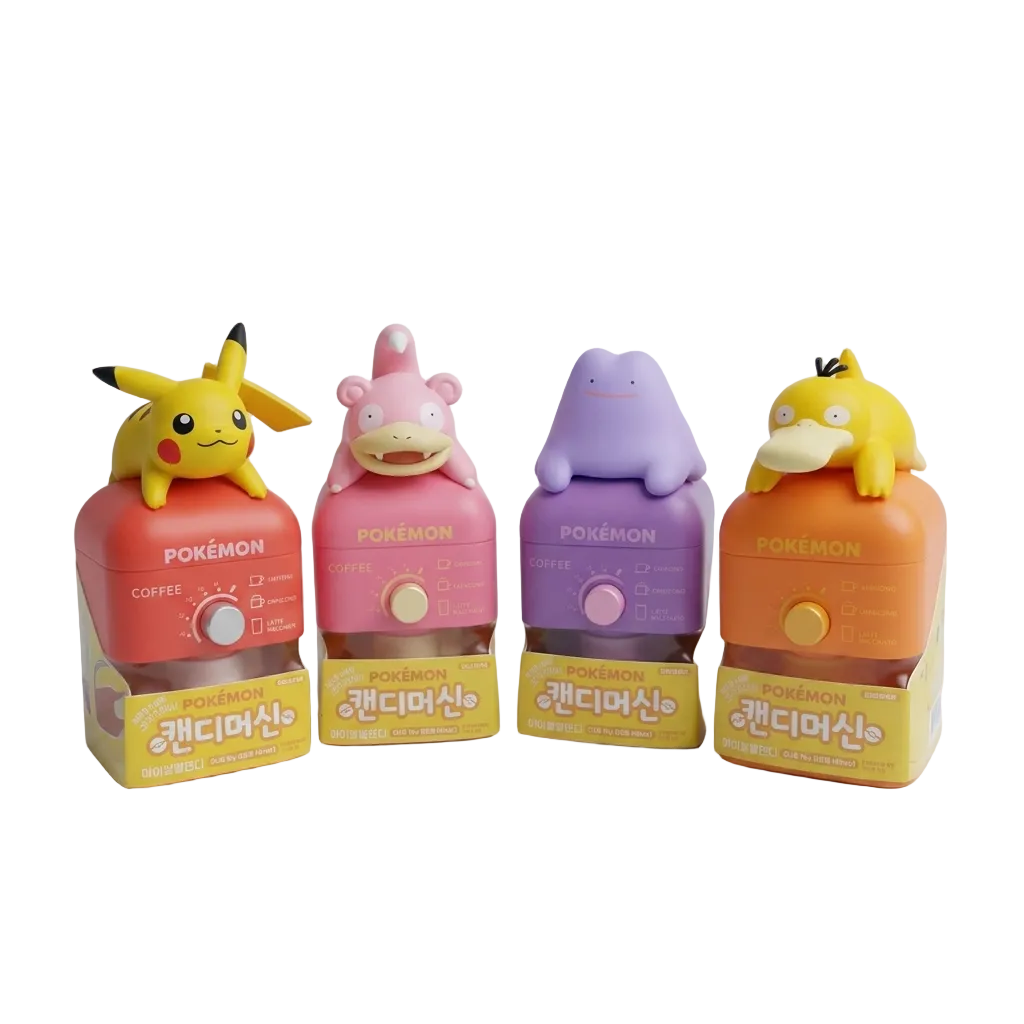 Pokemon - Coffee Machine Collectible Toy with Candy