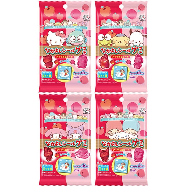Peko x Sanrio Characters - Strawberry Gummy