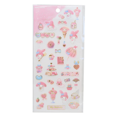 Stickervel Gold Accent - Sanrio Sweet Coffee Shop - My Melody