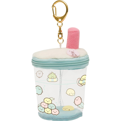 Sumikko Gurashi Transparant Plush Pouch - Outing Sumikko