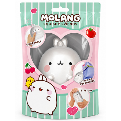 Molang Squishy - Molang of Piu Piu Stretchy Clip-On