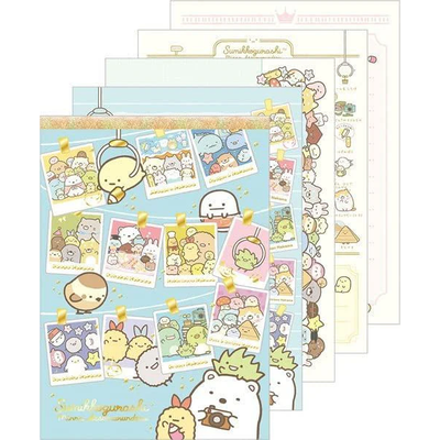 Memoblok Groot - Sumikkogurashi Everyone Gathers - Polaraids