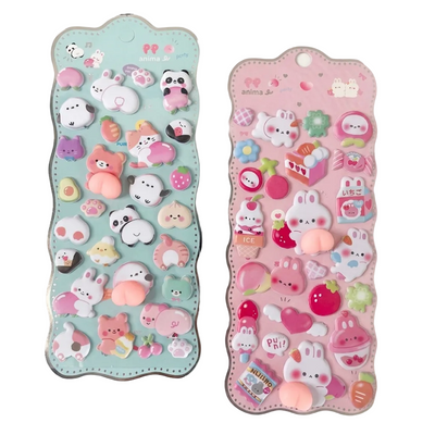Squishy Bums Kawaii Stickervel - Kies je kleur