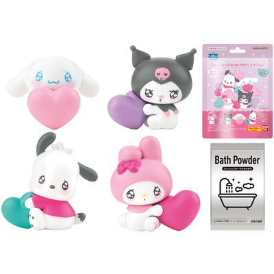 Sanrio Characters Bath Salts + Figure