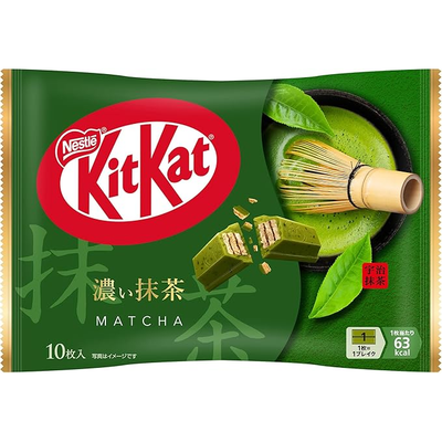 KitKat mini Double Rich Matcha - zak 10 stuks
