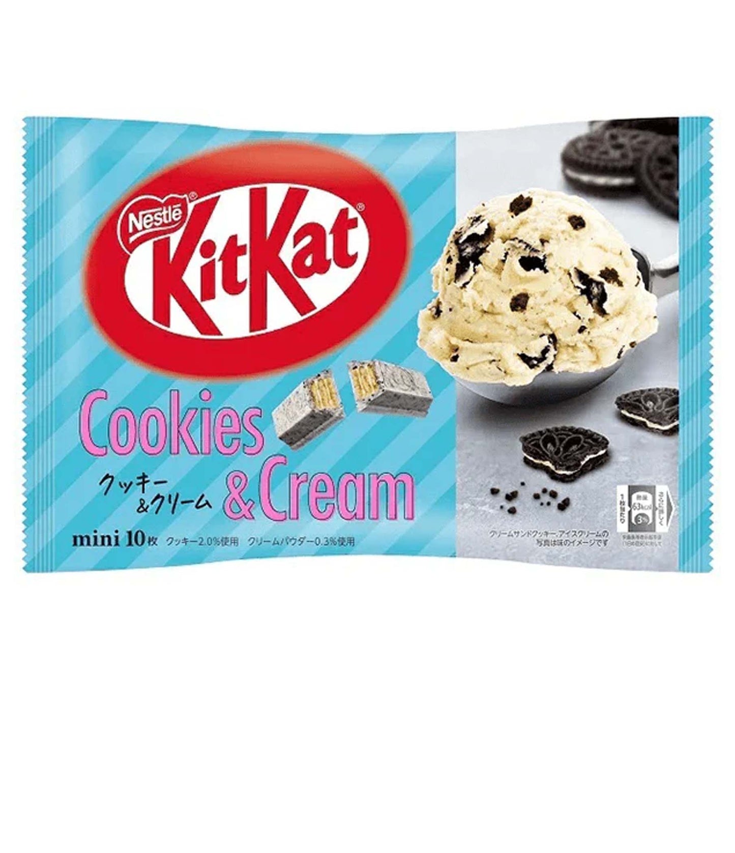 KitKat Mini - Cookies & Cream - Zak 10 Stuks