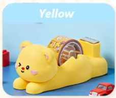 Kawaii Tape Dispenser Bear - Kies je Kleur