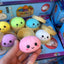 Mini 5,5 cm Coloured Squishy Dumpling V2 - 1x Surprise kleur Squeezy