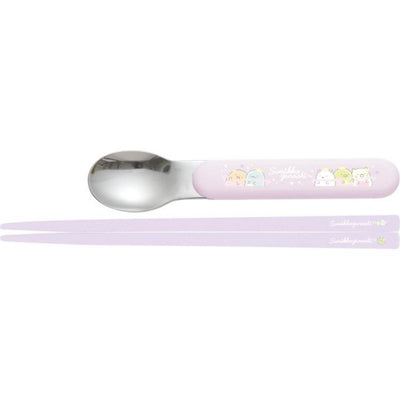 Sumikkogurashi Chopsticks & Spoon - in Bewaarbakje