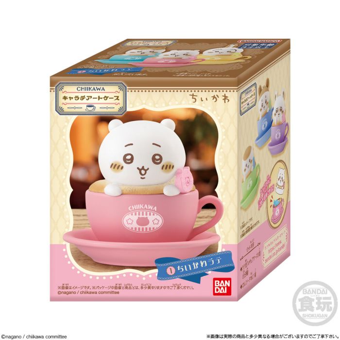 Bandai Chiikawa Latte Art Figure + Chewing Gum