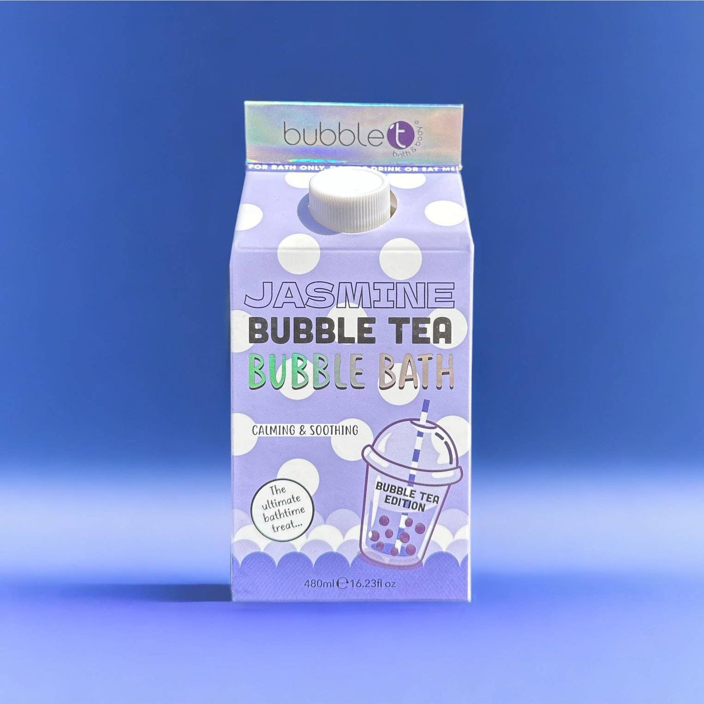 Bubble Tea Jasmine Bubbelbad (480 ml) (verpakking klein beetje gescheurd)