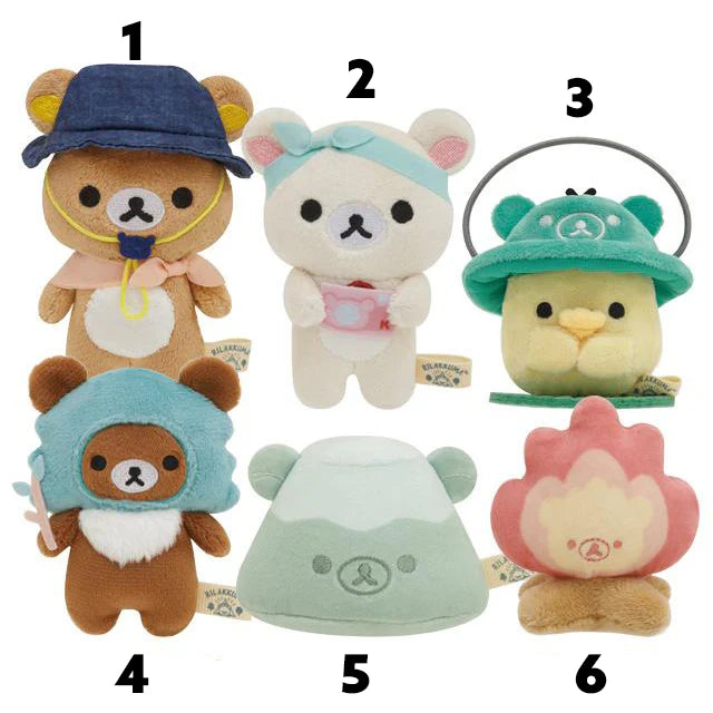 Rilakkuma Mini Plush - Komorebi Camp - Kies je design