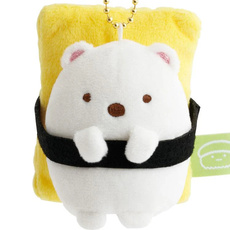 Sumikko Gurashi Keychain - Anytime Sushi - Nigiri Tamago