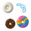 Deco Squishy Round Glazed XL Donut - DIY Squishy