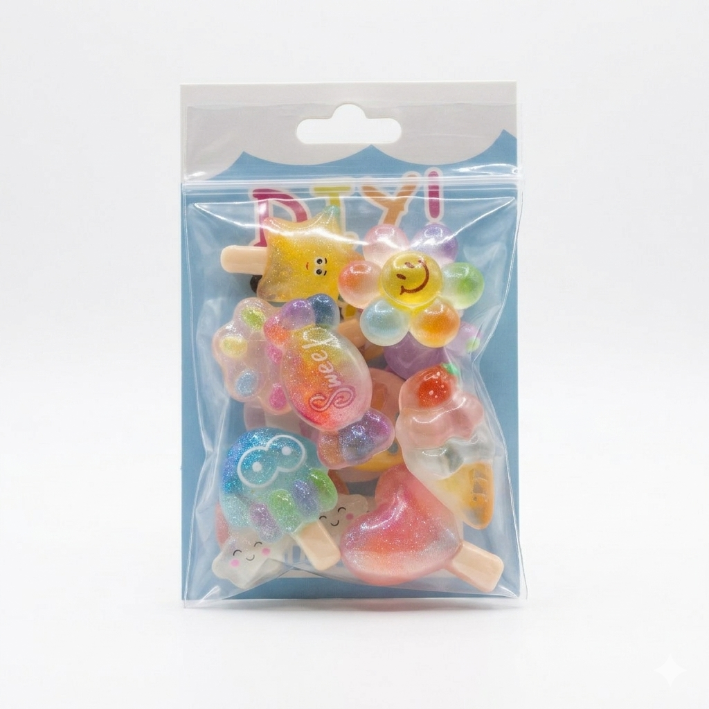 DIY Kawaii Cabochons - Dreamy Pastel - zakje 10 stuks