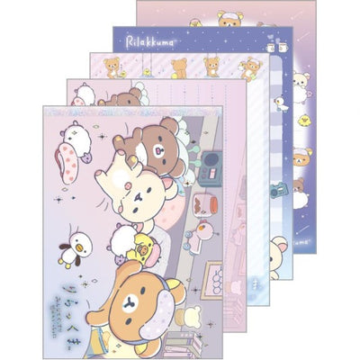 Memoblok groot - Rilakkuma - Drowsy with You - Bed Time