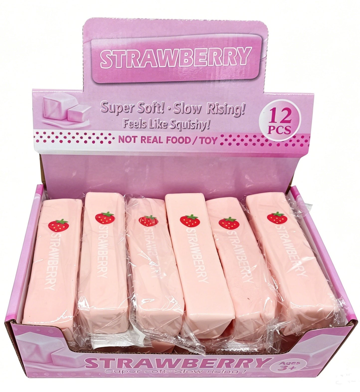 Squishy Strawberry Butter Medium - Slow Rising - 13,5 CM - 1 PCS
