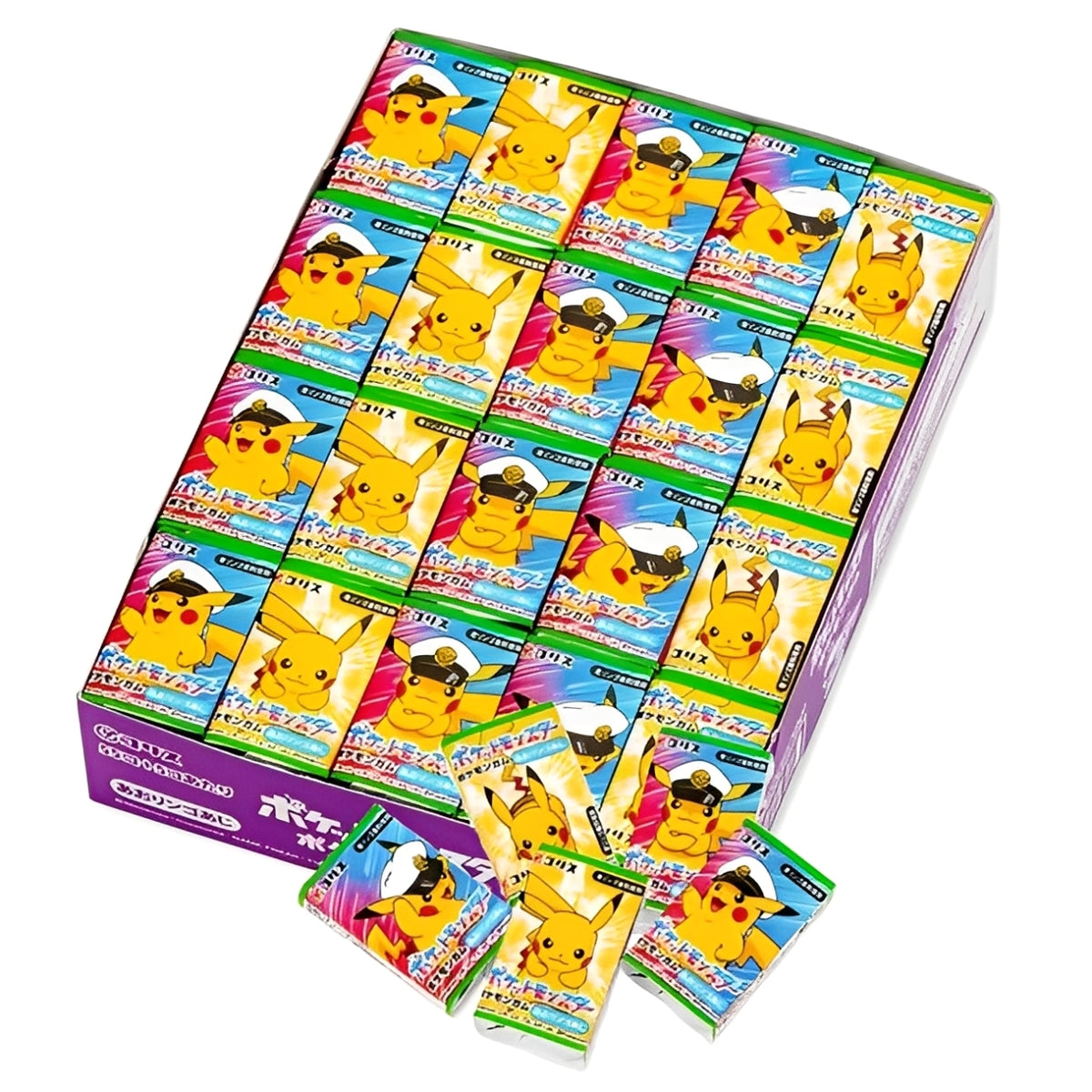Pokémon Captain Pikachu Mini Kauwgumpjes - 5 stuks