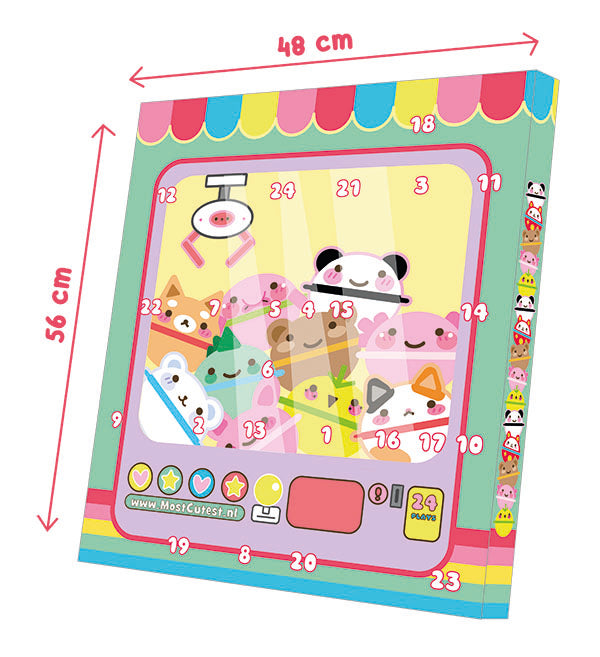 PRE ORDER Kawaii Advent Calendar 2024 🎁 - 24 gifts till Christmas