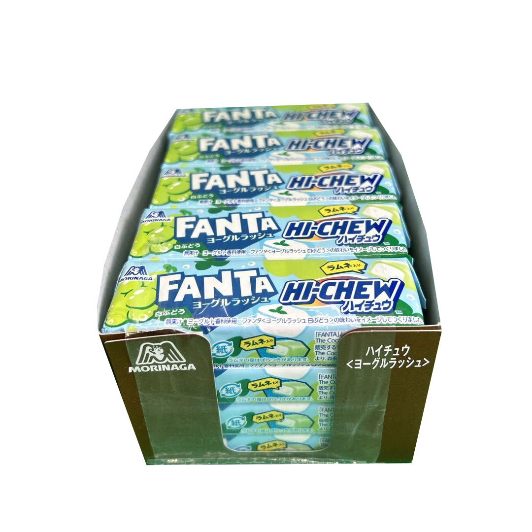 20 PACK! Hi Chew - Fanta Yoghurt Rush THT 28-2-2025