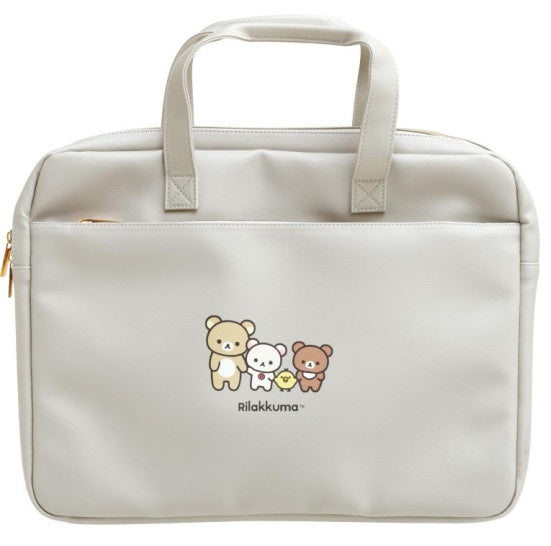 Laptop Bag / Tablet Sleeve - Rilakkuma - Brown