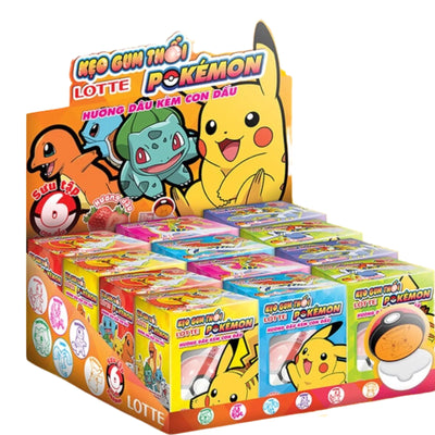 Pokémon Chewing Gum with Stamp - Strawberry