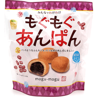 Todaya MoguMogu Mini Filled Bread - Red Bean THT 30-9-2025
