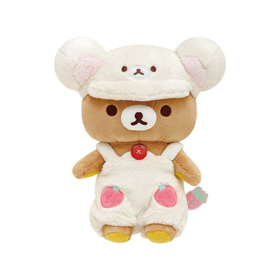 Rilakkuma Medium Plush - Full Of Strawberry Day