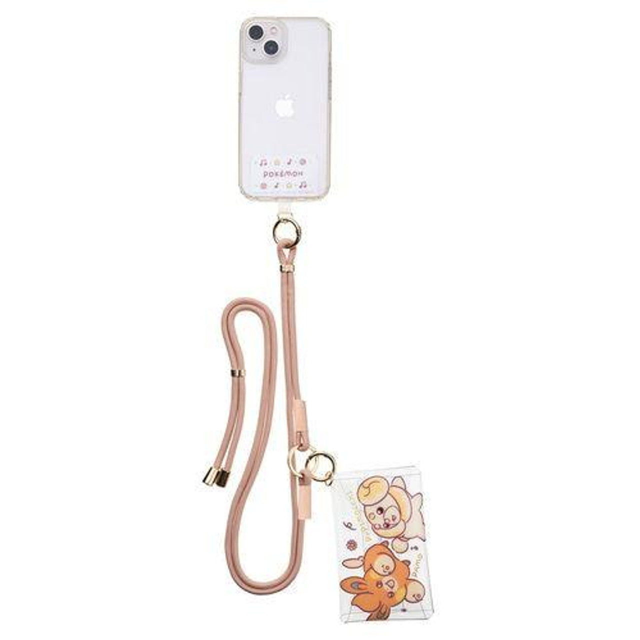 Pokémon Phone Shoulder Strap with Pouch - Pawmi & Fidough