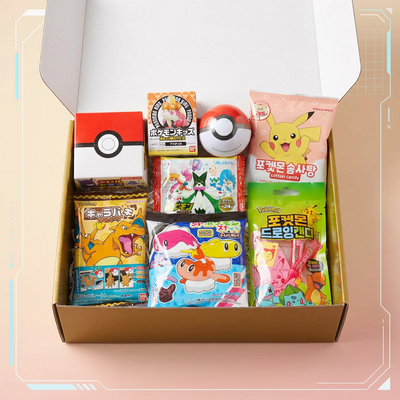 Pokémon Themed Japanse snackbox ⚡8 items
