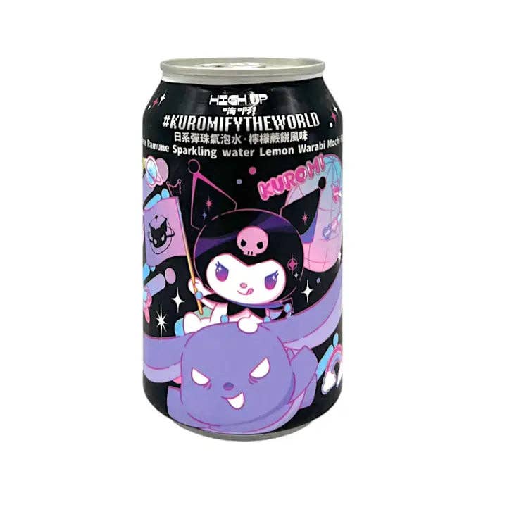 Kuromi Japanese Sparkling Water - Lemon Warabi Mochi Flavour