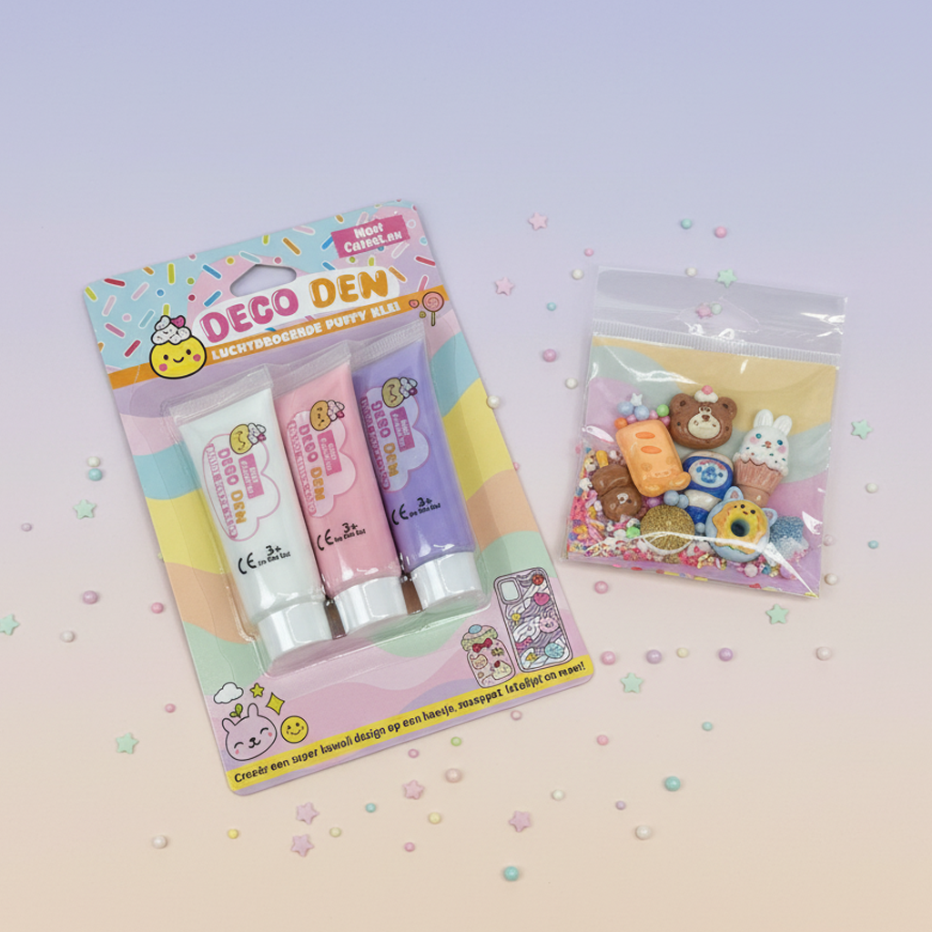 DIY Kawaii Deco Den + Keychains - Stel zelf samen!