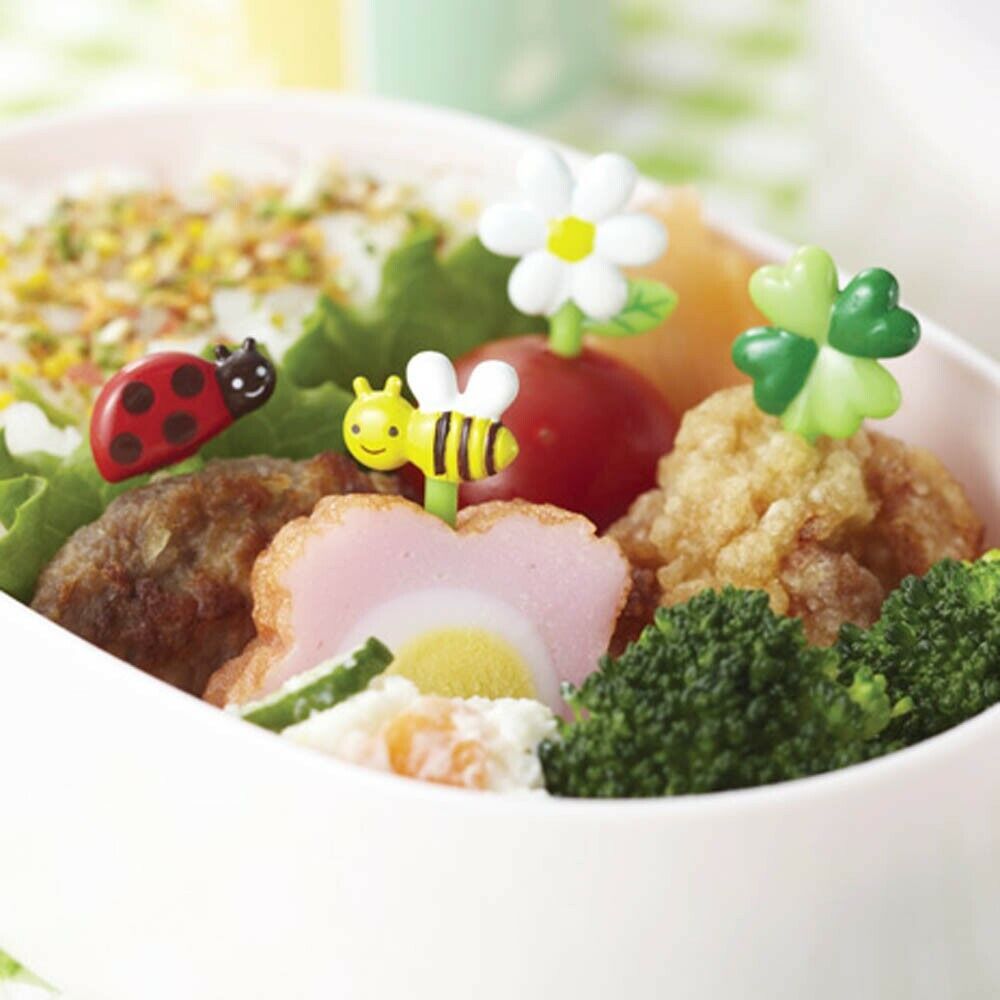 Kawaii Bento Bento Picks Honey Bee & Flower Pick