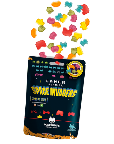 Space Invaders Gamer Gummies - 125 Gram