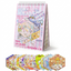 BYO Kawaii Sticker World - Pink XL Collection Book (20 scenes) - DIY Sticker Scene Set