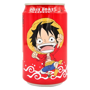 Ocean Bomb One Piece Soda - Yoghurt Flavour (Luffy)