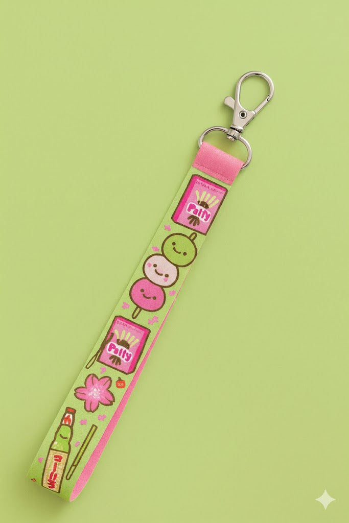 MostCutest.nl Keycord / Phone Strap - Sakura & Dango
