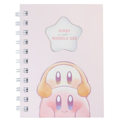 Notebook with Ring Binder- Kirby and Waddle Dee- Friends