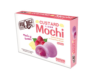 Custard Mochi Raspberry Flavour
